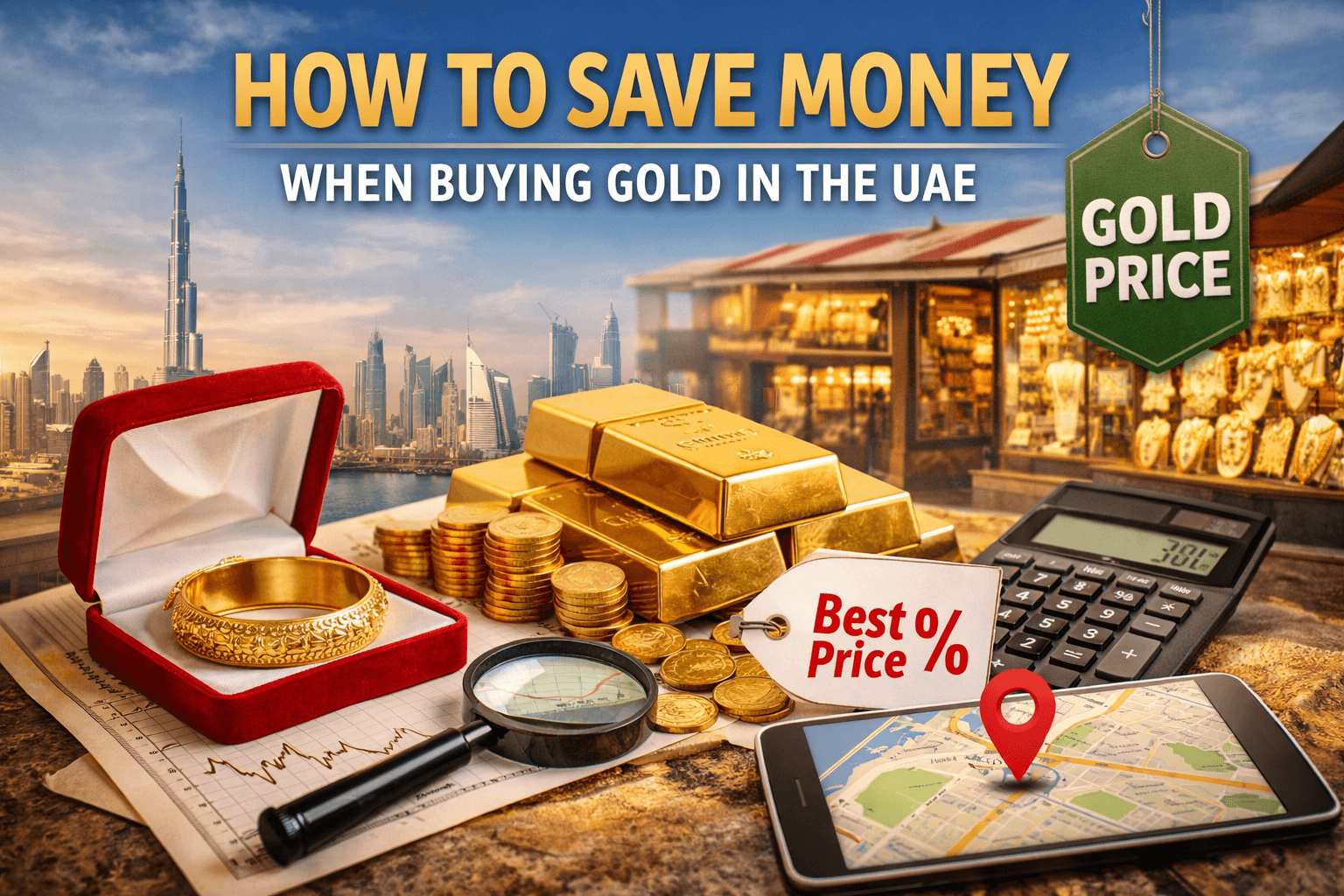 How to Save Money When Buying Gold in the UAE