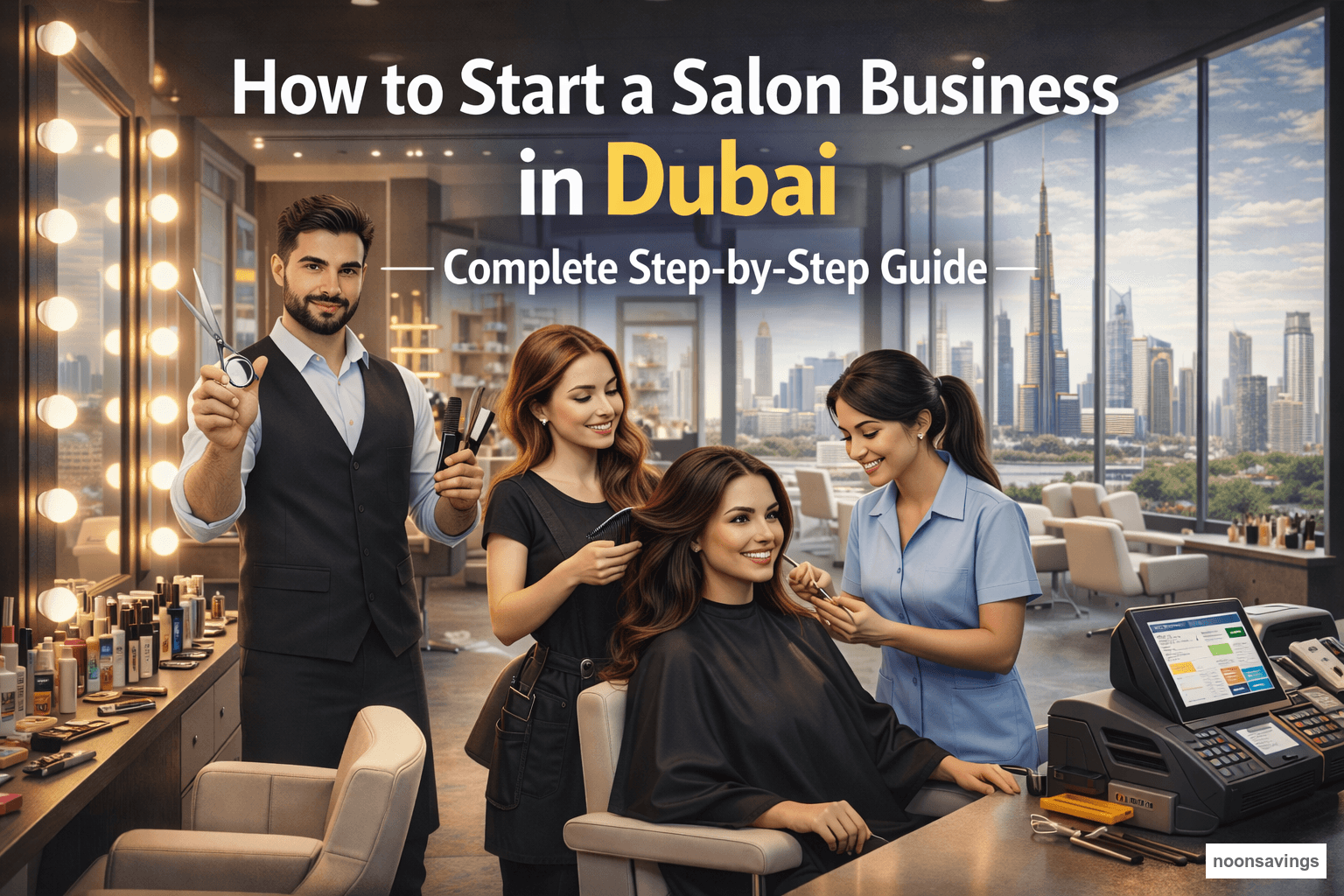 How to Start a Salon Business in Dubai – Complete Step-by-Step Guide