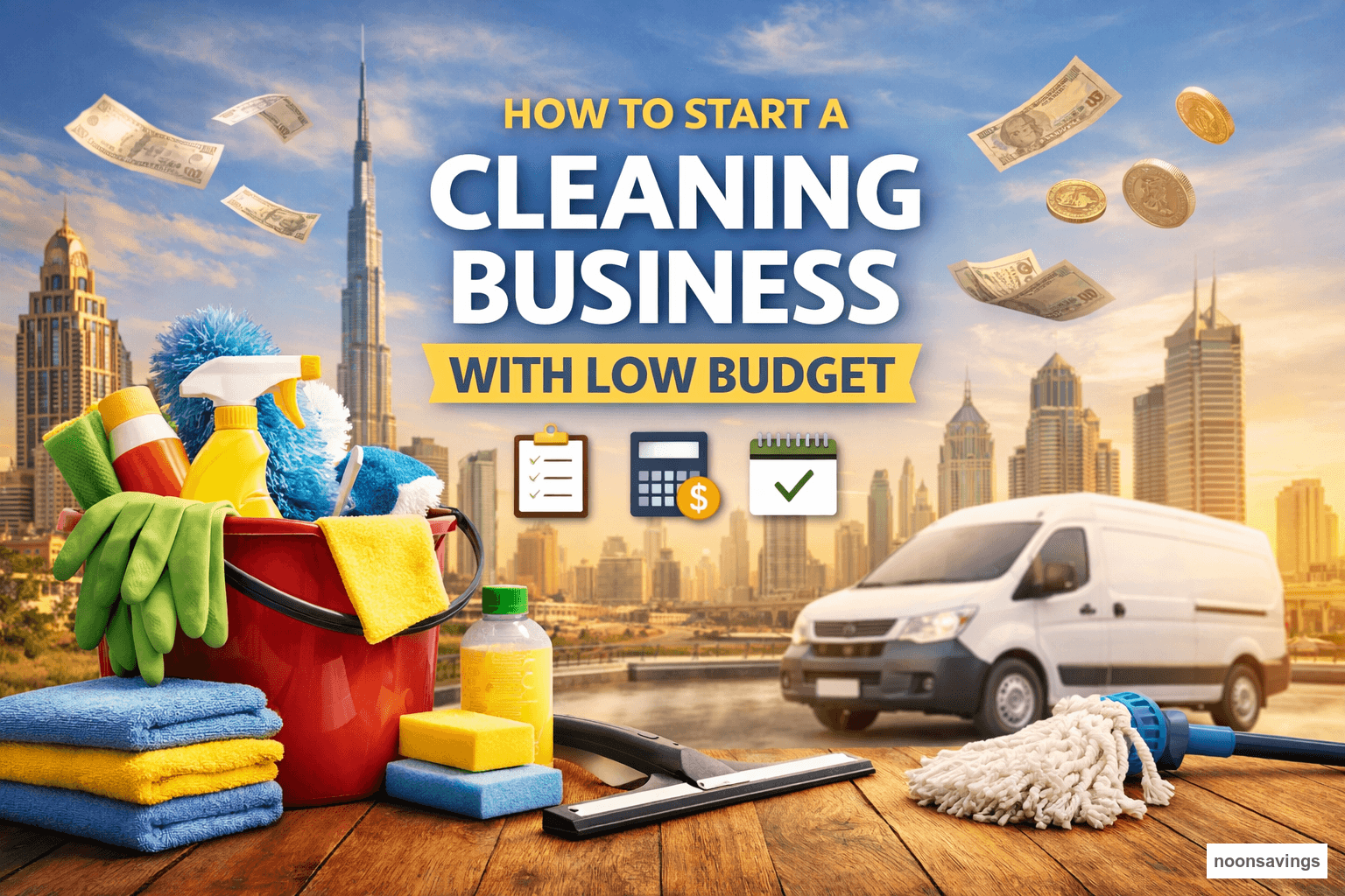 How to Start a Cleaning Business in Dubai with Low Budget