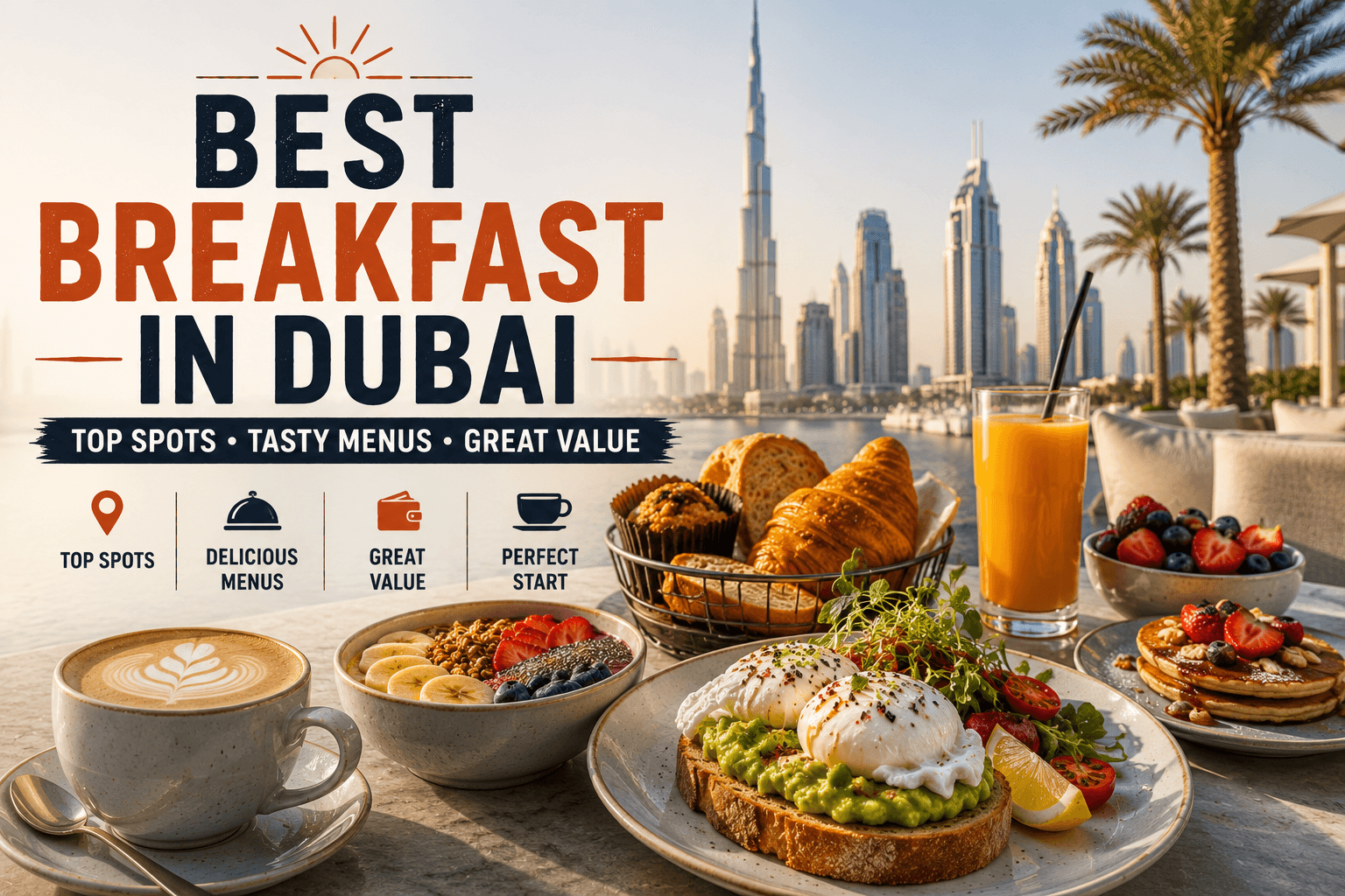 Best Breakfast in Dubai: Top Emirati, Café, Scenic, and Budget Breakfast Spots